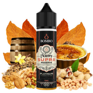 Aroma Nutty Supra Reserve 15ml/60 (Longfill) - Platinum Tobaccos by Bombo