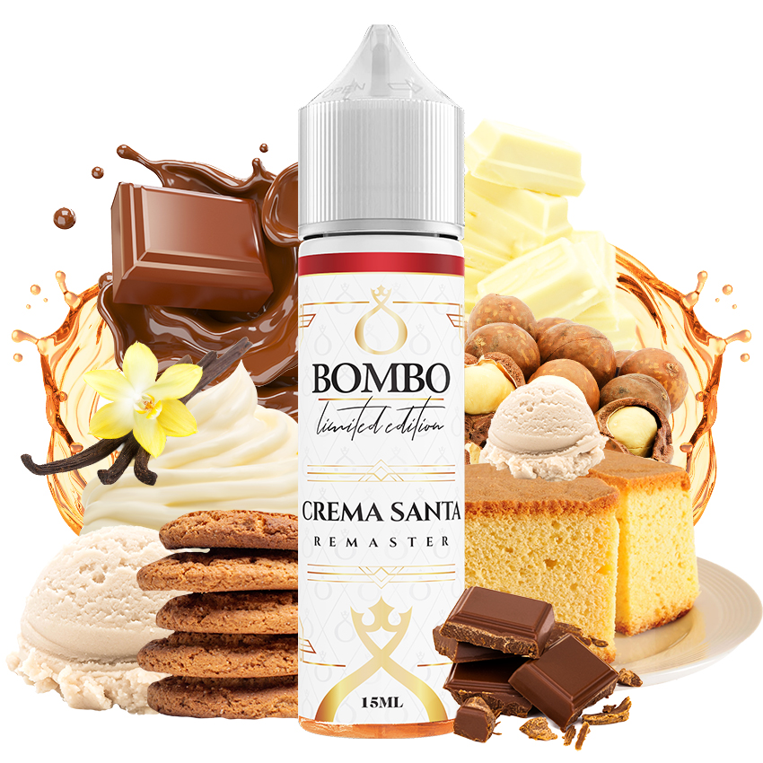 Aroma Crema Santa Remaster 15ml/60 (Longfill) - Bombo