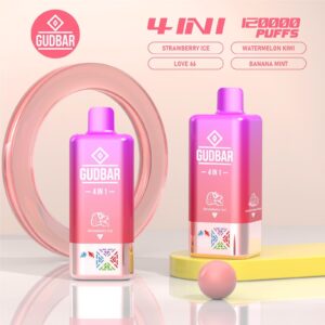 Nº1 - GUDBAR 4 IN 1 120.000 PUFFS (SIN NICOTINA)